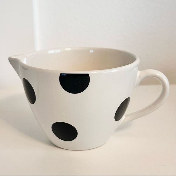 Kate Spade NY Lenox All In Good Taste Black White Polka Dot Sugar Creamer Set - Picture 3 of 9